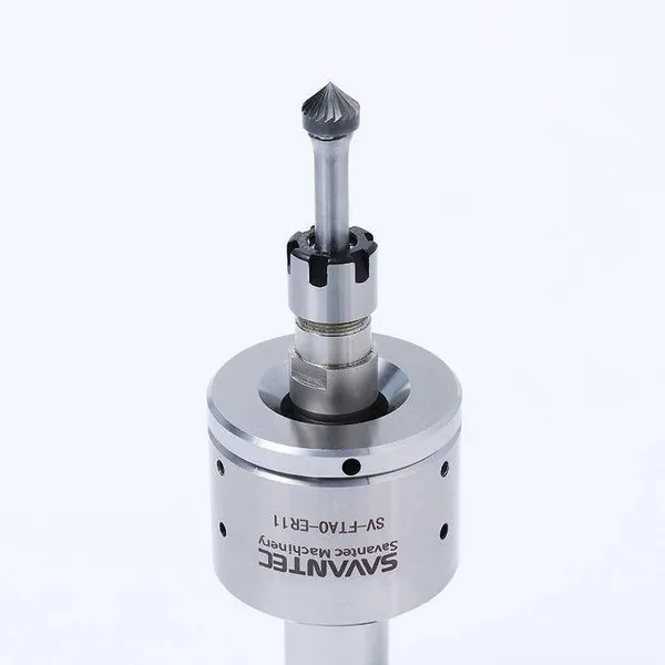 Cnc Radial Floating Deburring Tool Holder, Automatic Reset Contouring Spindle Sv-fta0-er11 photo-4