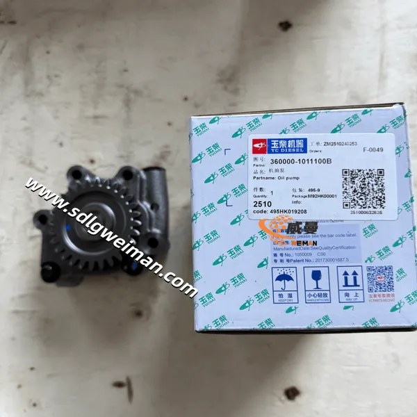 YUCHAI Oil Pump 360000-1011100B for YUCHAI Excavator photo-5