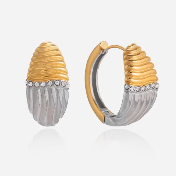 Custom 2.5mm Stainless Steel Round Tube Earrings - Steel Color Female Jewelry Proofing