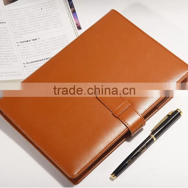 A5 A4 PU Leather Notebook Cover With Zipper photo-4