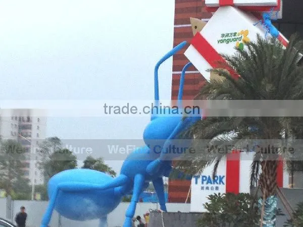 Big Ant Metal City Sculpture With Gift Box photo-5