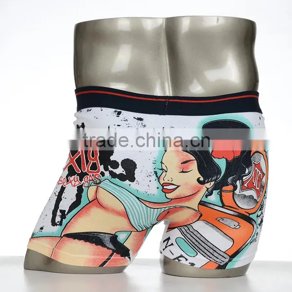 Latest Hot Selling Men Boxer With Sexy Pattern