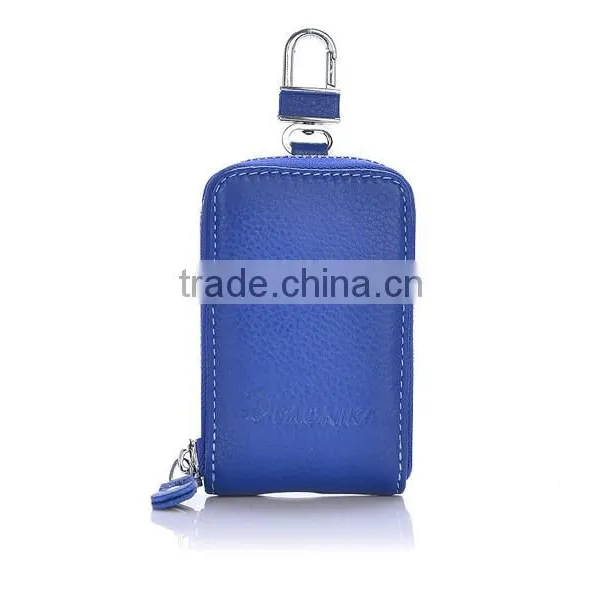 2016 High Quality Fashion Design Leather Car Key Holder Bag