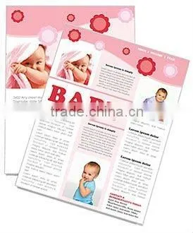 Baby Products Newsletter Template Design