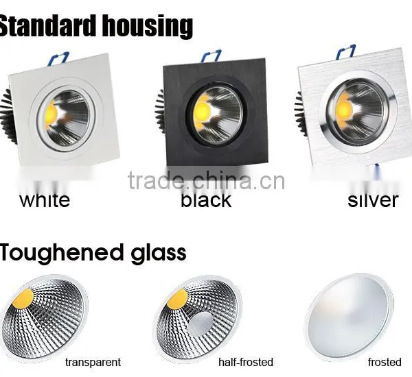 2016 New Fashionable Square LED Downlight 6W