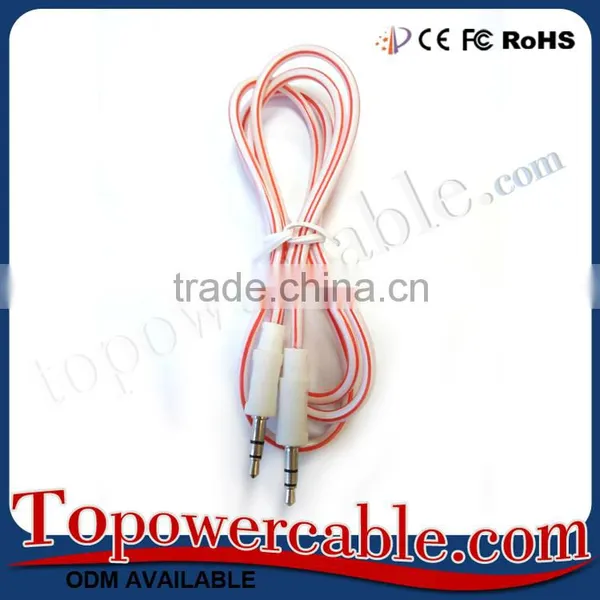 Colorful Best Mobile Phone Accessories 3.5mm High End Audio Auxiliary Cables photo-2