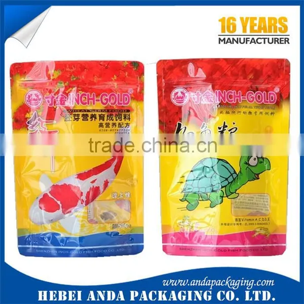 Food Grade Plastic Packaging Bags for Fish Feed Bag/ Frozen Fish Packaging Bag photo-2