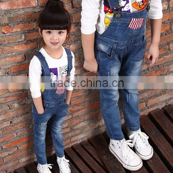 Student Girl Trendy Long Blue Colors Jeans Wholesale Fancy Jeans photo-2