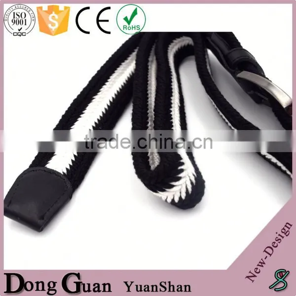 2016 Hot Sale Embroidery Belt With Beads Red Green Black pp Elastic Joker Oily Genuine Leather