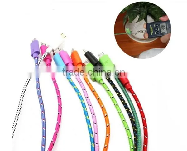 Wholesale Made in China High Quality Braided USB Charger Cable photo-2