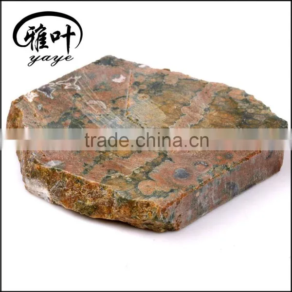 Natural Unpolished Rough Stone Slab/Cherry Quartz Slab/Green Aventurine Slab photo-5