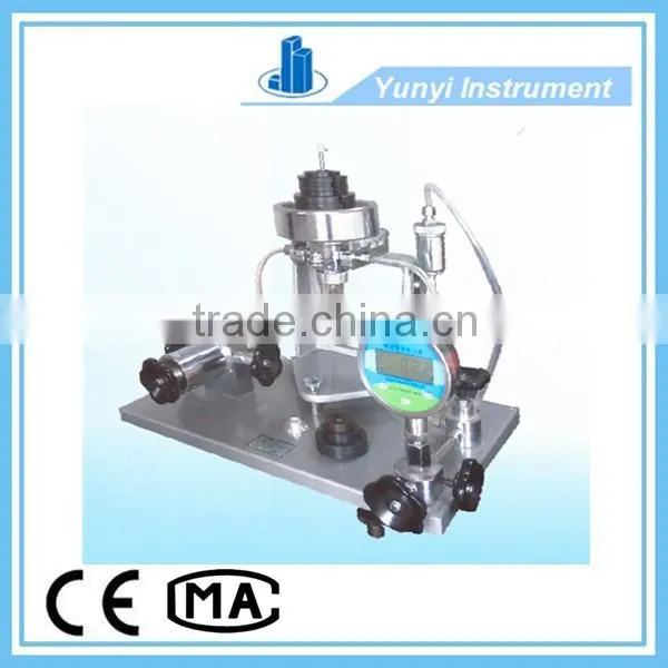 Portable Dead Weight Tester Calibrator + Weight Set photo-4