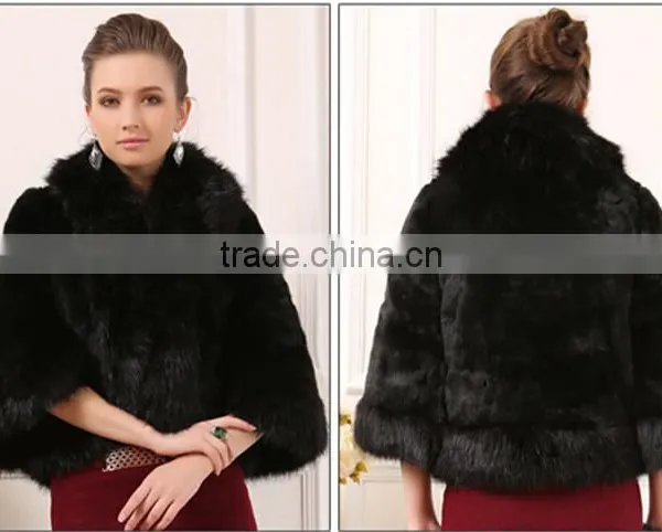 2016 High -end New Fashion Faux Fox Fur Vest photo-6