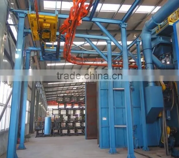 1High Quality Catenary Stepping Sand Blasting Machine photo-2