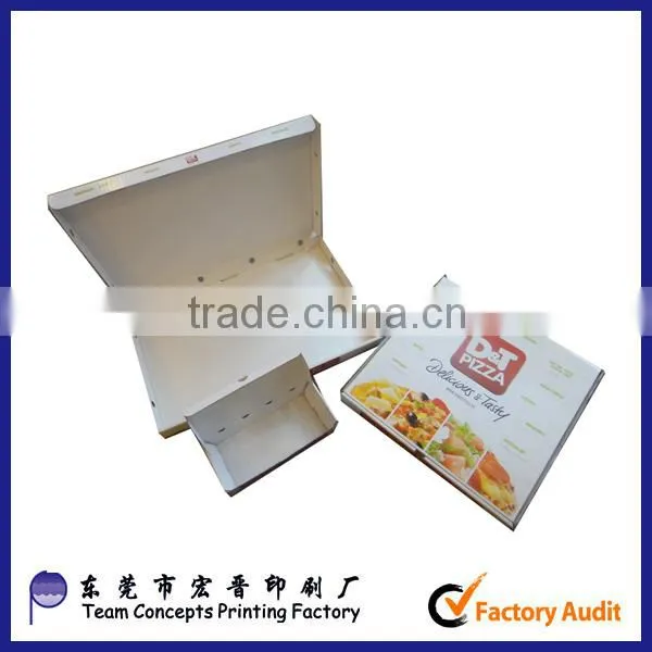 Custom Recyclable Food Grade Paper Pizza Boxes photo-4