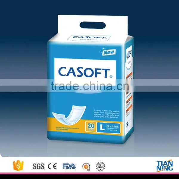 Widely Use Disposable High Quality PE Film Underpads for Incontinent Person photo-5