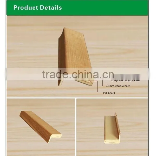 Crown Mouldings Wrapped With Wood Veneer photo-5