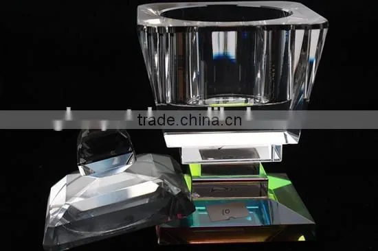 2014 New Products Crystal Sugar Bowl With Lid Table Decoration photo-4