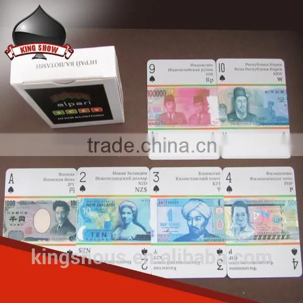 High End Poker Cards Custom for Promotional Advertising