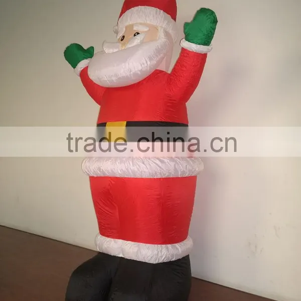 DJ-143R 8ft Indoor Outdoor Led Santa Claus Sofa Inflatable Christmas Decoration photo-3