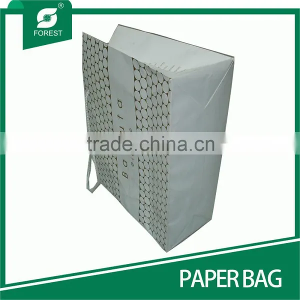 LARGE SIZE ART BOARD PAPER BAGS FOR SHOPPING WITH TWISTED HANDLE photo-3