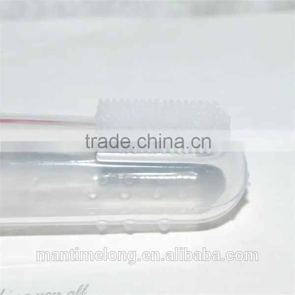 Silicone Baby Toothbrush Baby Finger Toothbrush photo-4