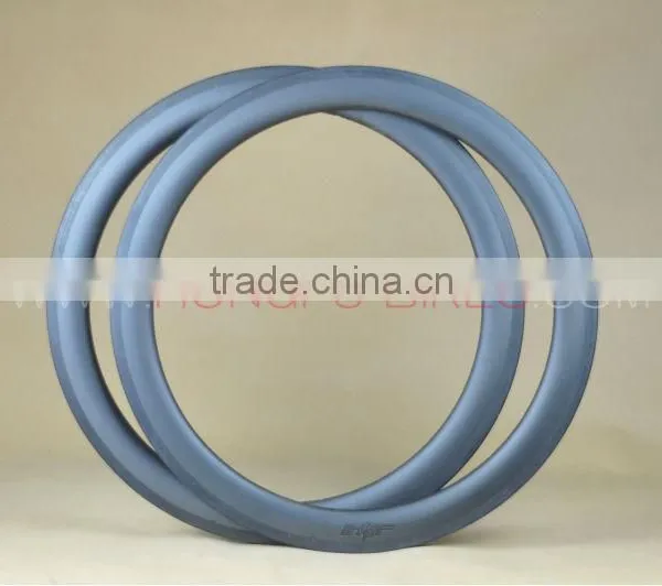 2013 New Arrival AERO 56mm Raod Carbon Rims, 700C Rim for Road Bike Clincher/Tubular