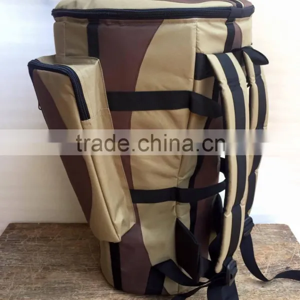 African Djembe Drums Gig Bags Nylon Pro Beige-Brown photo-4