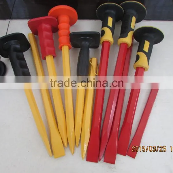 Flat Chisel With Rubber Handle photo-5