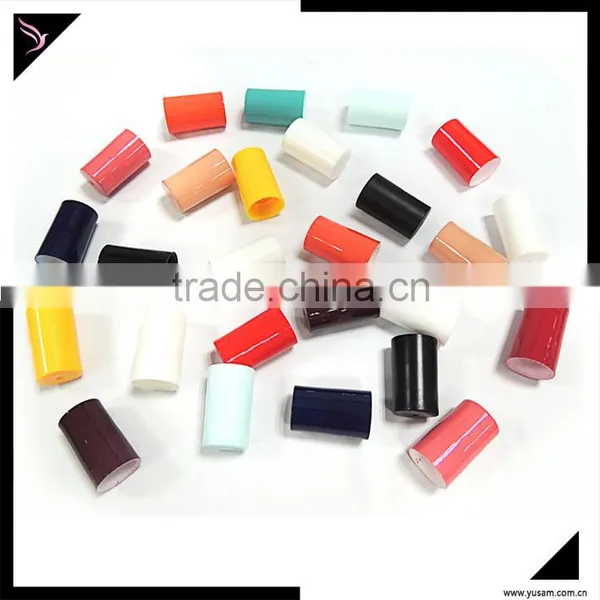 White Frosted Empty Glass Nail Polish Bottles 15ml With Cap and Brush photo-3