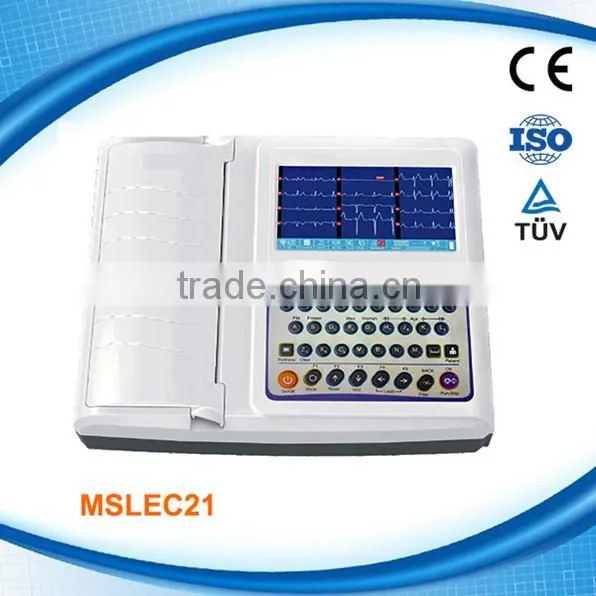 Ecg Machine China, 12 Channel Ecg Machine MSLEC21-M