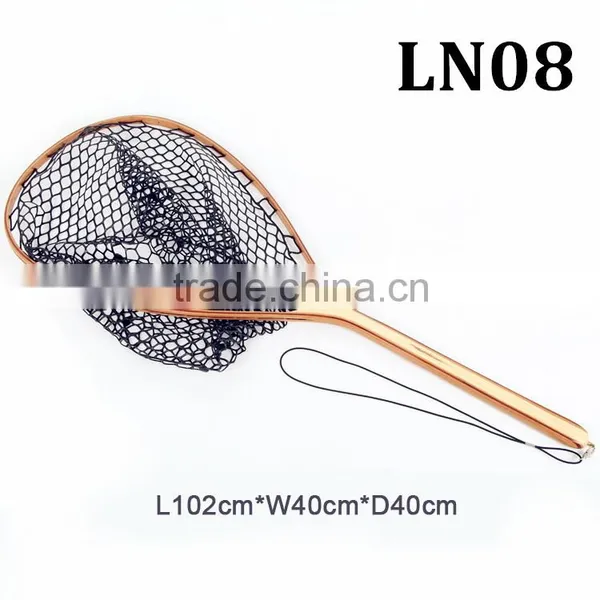 Top Quality Fishing Tackles Wooden Fishing Landing Net photo-5