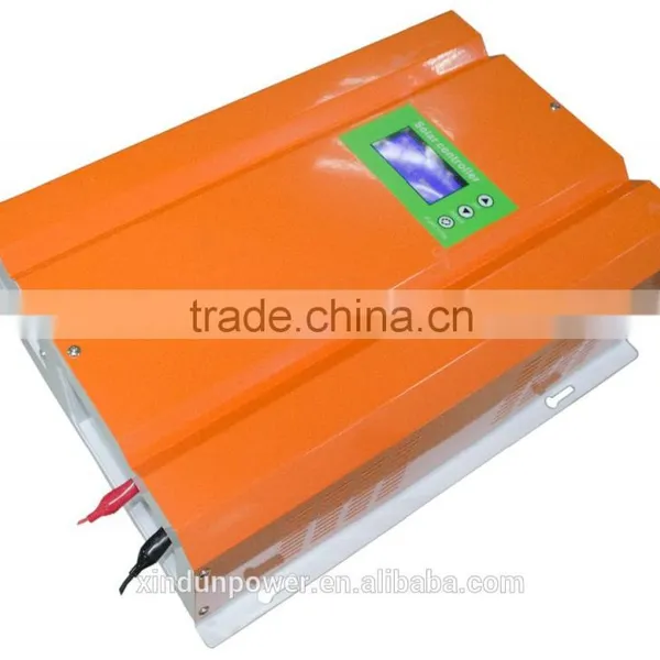 Xindun Best Price LCD Display 96V 120V 220V 240V 380V 50A 100A 150A 200A Rated High Voltage Solar Charge Controller Pwm Controll
