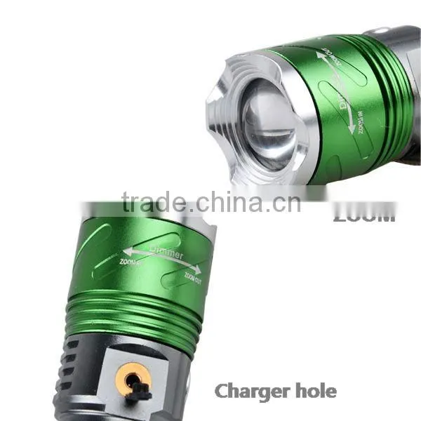 Best AC Charger UV / White LED Flashlight 1000lm Best LED Flashlight photo-4