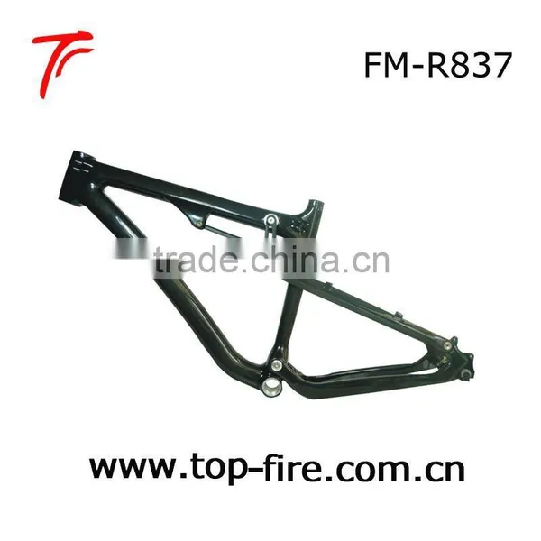 2014 new style Full carbon fiber MTB dual suspension frame w/o shock