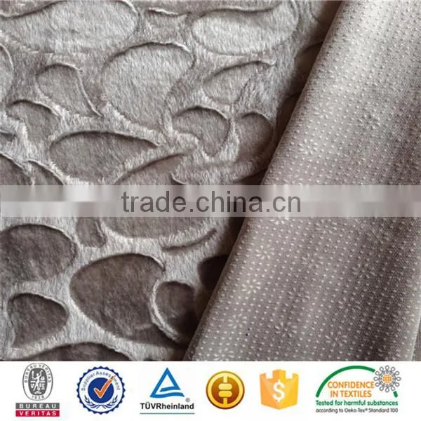 100 Polyester Tricot Brushed Back Satin Fabric photo-6