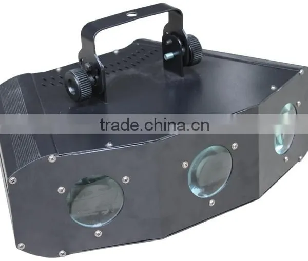 Triple Moon DMX LED 3-eye RGBW Beam Light DMX Effects Light LED photo-4