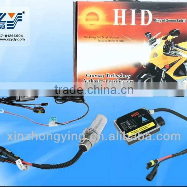Good Germany Quality Motor/Motorcycle Bike Hid Lights Kit H6 Hi/Low Xenon Bulbs Headlamp 2600lm 12V 35W 8000K photo-4