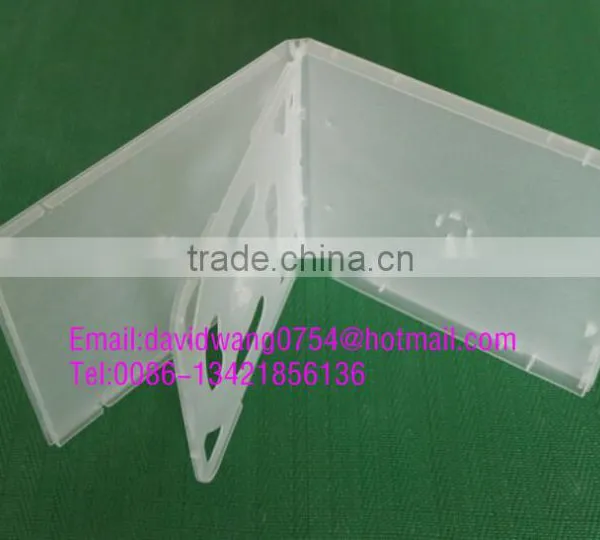 pp cd Box Clear Double Line Corner-10mm photo-3