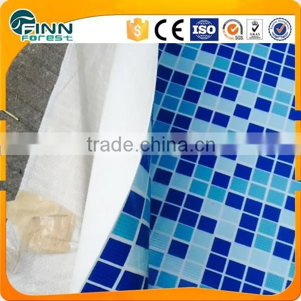 Excellent Quality Swimming Pool Vinyl Liner Mosica Plastic Pool Liner Quality Choice