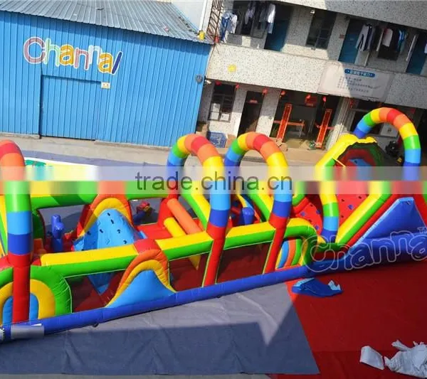 15 Years Factory Direct Sales Inflatable Obstacle Courses Inflatble Tunnel Obstacle Adults photo-2