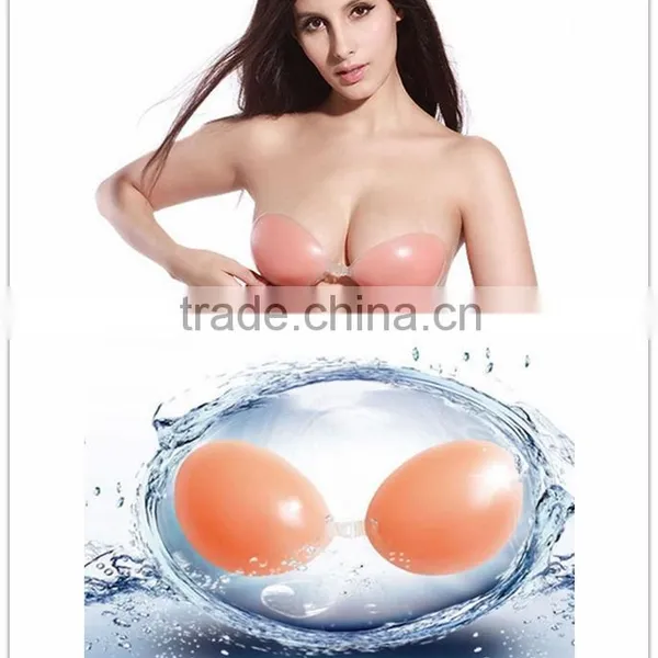 High Quality Sexy Invisible Silicone Bra,bra for Backless Dress