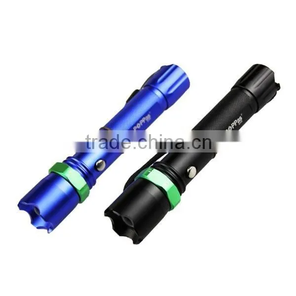 POPPAS-809B Powerful 150LM New Security Torch 1101 USB Police Flashlight photo-6