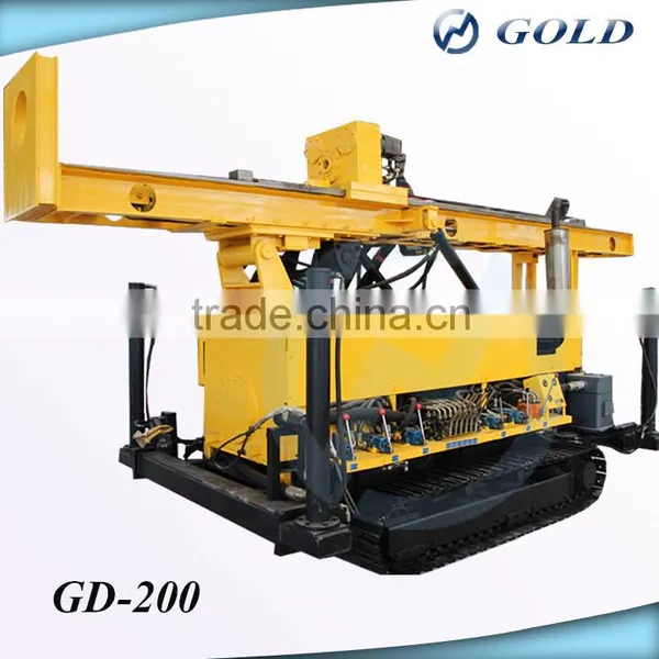 Hot!! Multipurpose 200M Rig, Full Hydraulic Rock Drill For Sale photo-5
