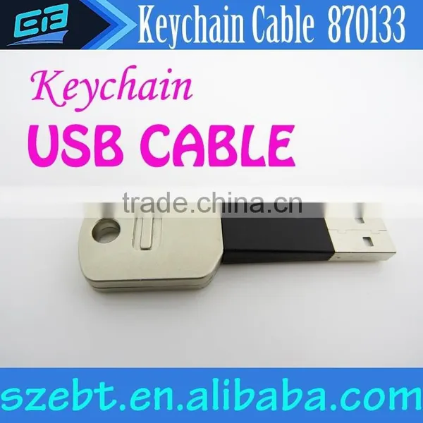 Keychain USB cable, usb keychain cable