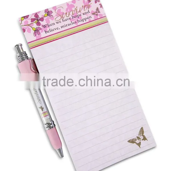 Wholesale magnetic notepad/ refrigerator magnet with notepad /magnet notepad
