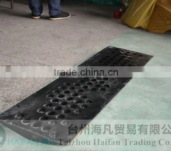 1000*320*45mm Durable Reflective Speed Hump Used in Intersection/heavy Strength Rubber Road Road Speed Hump for Crossing photo-6
