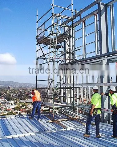 Hot Dipped Galvanized H Ladder Frame Scaffolding Used for Construction photo-5