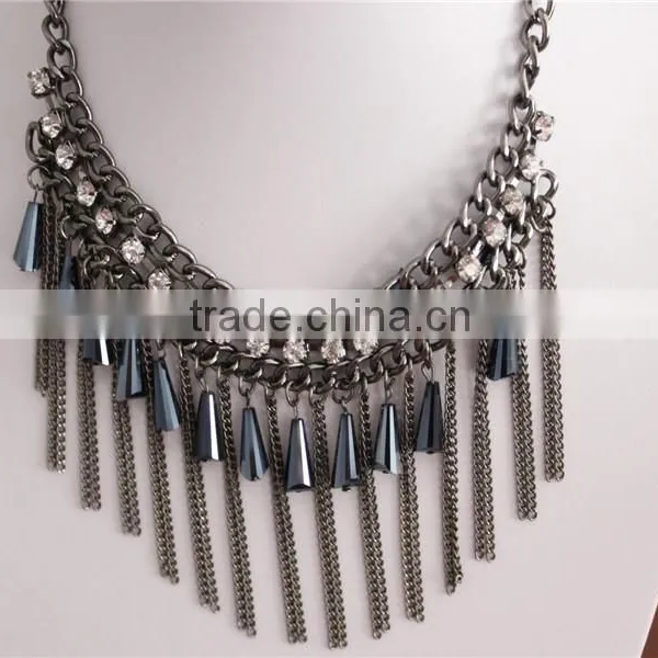 Fashion Bell Shape Jewelry Necklace, Crystal Necklaces Jewelry photo-5