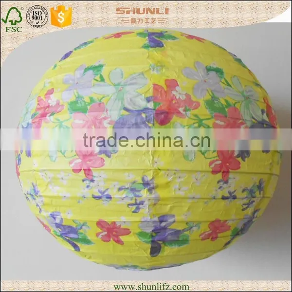 New Year Decoration Hanging Round Rice Paper Lantern photo-6